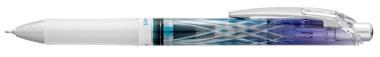 Pentel zselés rollertoll nyomógombos tűhegyű EnerGel Kiriko Edition 72 darabos display 0,5 mm - kék